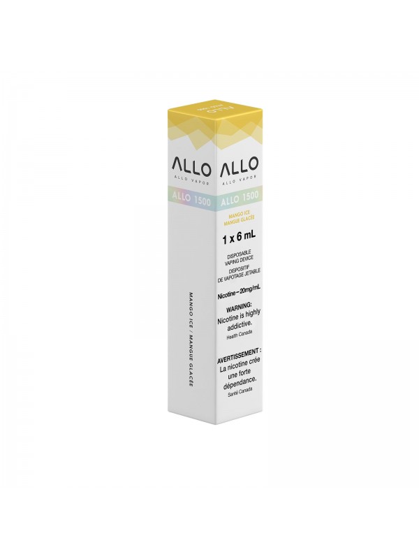 Mango Ice ALLO 1500 – Disposable Vape