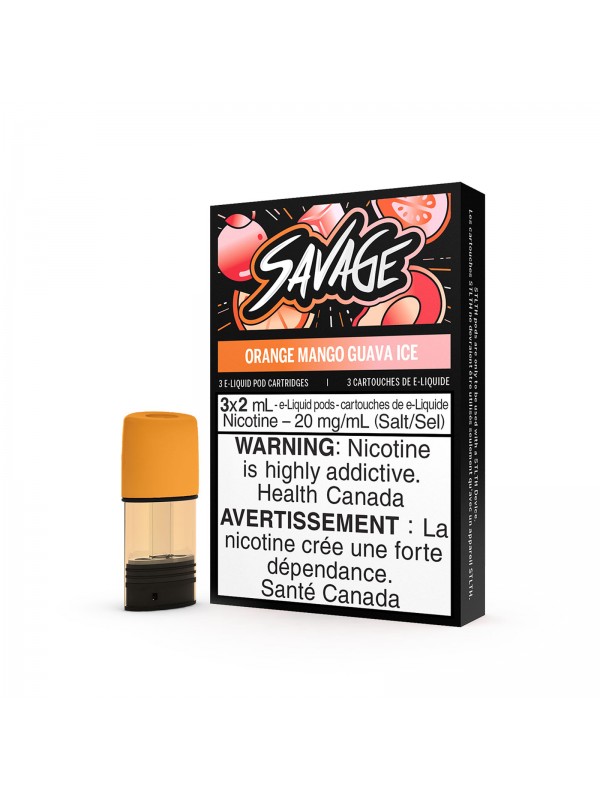 Orange Mango Guava Ice – Savage STLTH Pods