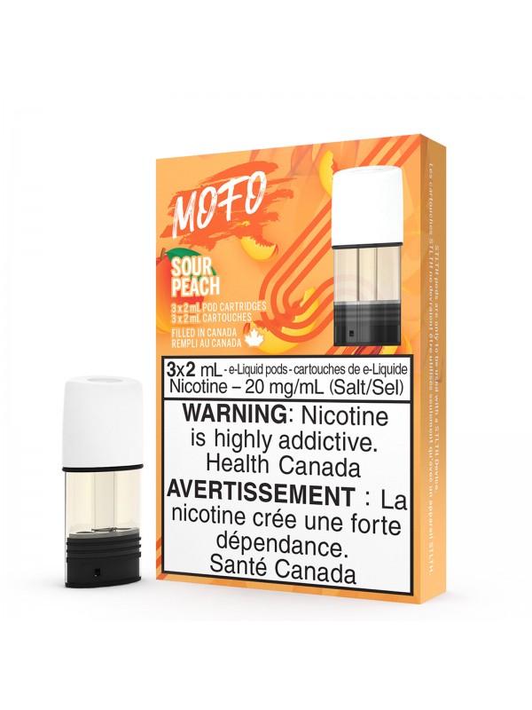 Sour Peach – Mofo STLTH Pods