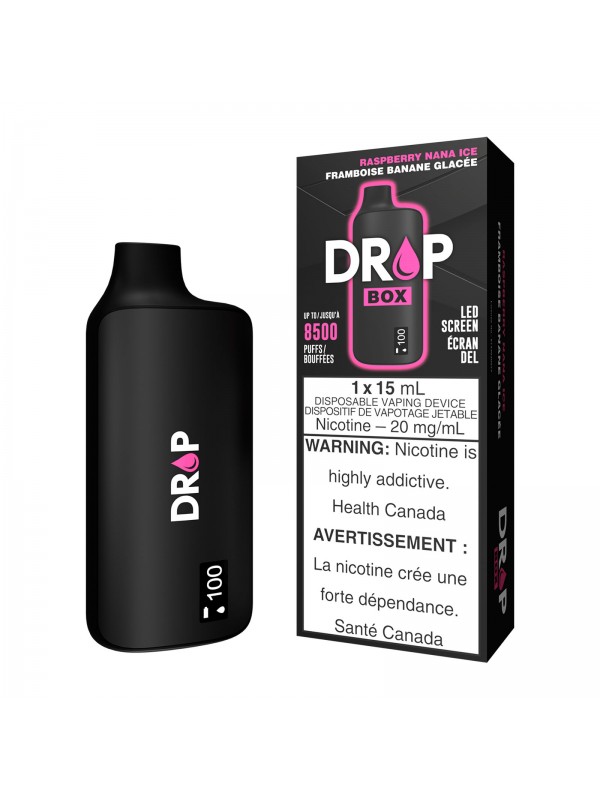 Raspberry Nana Ice Drop Box – Disposable Vap...