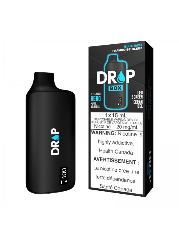 Blue Razz Drop Box – Disposable Vape