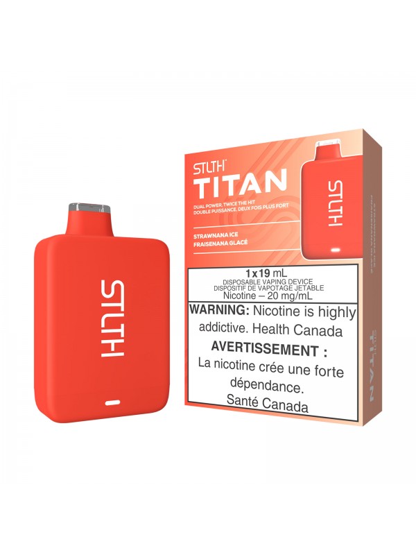 Strawnana Ice STLTH Titan – Disposable Vape