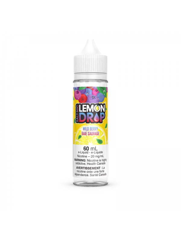 Wild Berry SALT – Lemon Drop SALT 60mL E-Liquid