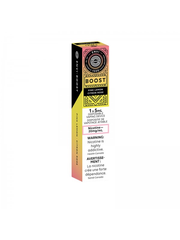 Pink Lemon ENVI Boost – Disposable Vape