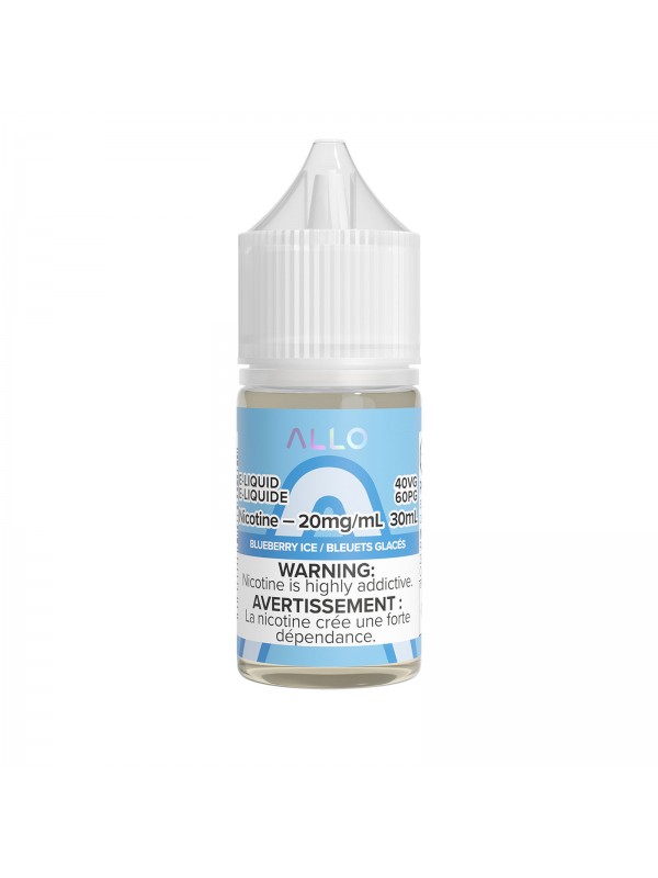 Blueberry Ice SALT – Allo Salt E-Liquid