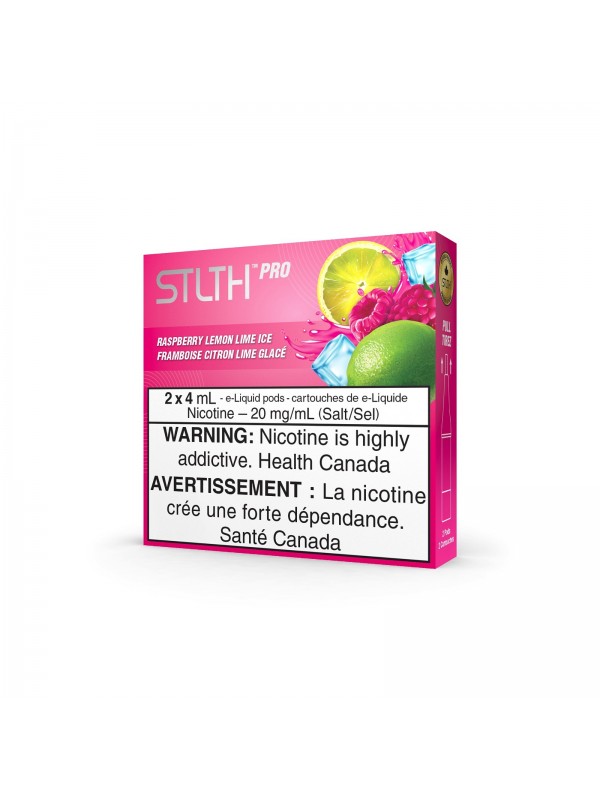 Raspberry Lemon Lime Ice STLTH Pro Pods