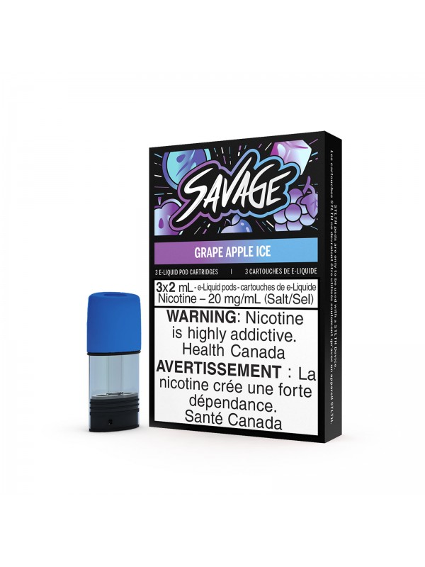 Grape Apple Ice – Savage STLTH Pods