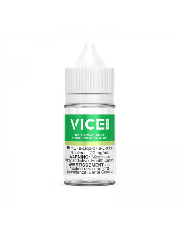 Apple Kiwi Melon Ice SALT – Vice Salt E-Liquid