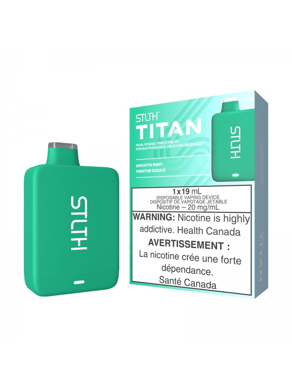 Smooth Mint STLTH Titan – Disposable Vape