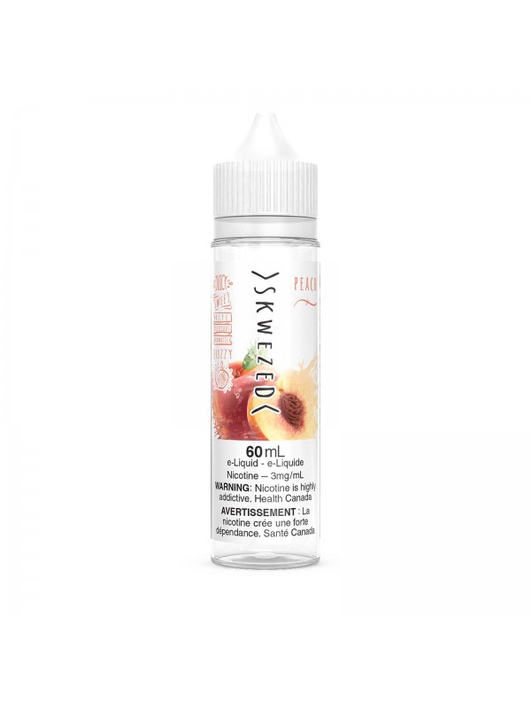 Peach E-Liquid (60ml) – Skwezed