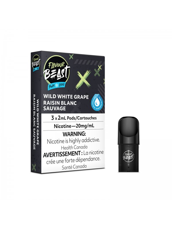 Wild White Grape – Flavour Beast Pods