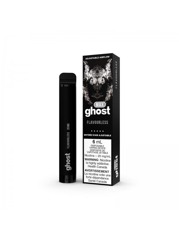 Flavorless Ghost Max – Disposable Vape