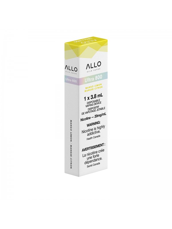 Mango Lemon ALLO Ultra – Disposable Vape