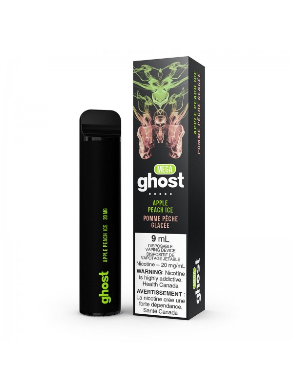 Apple Peach Ice Ghost Mega – Disposable Vape