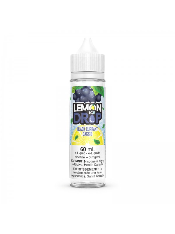 Black Currant Ice – Lemon Drop Ice E-Liquid