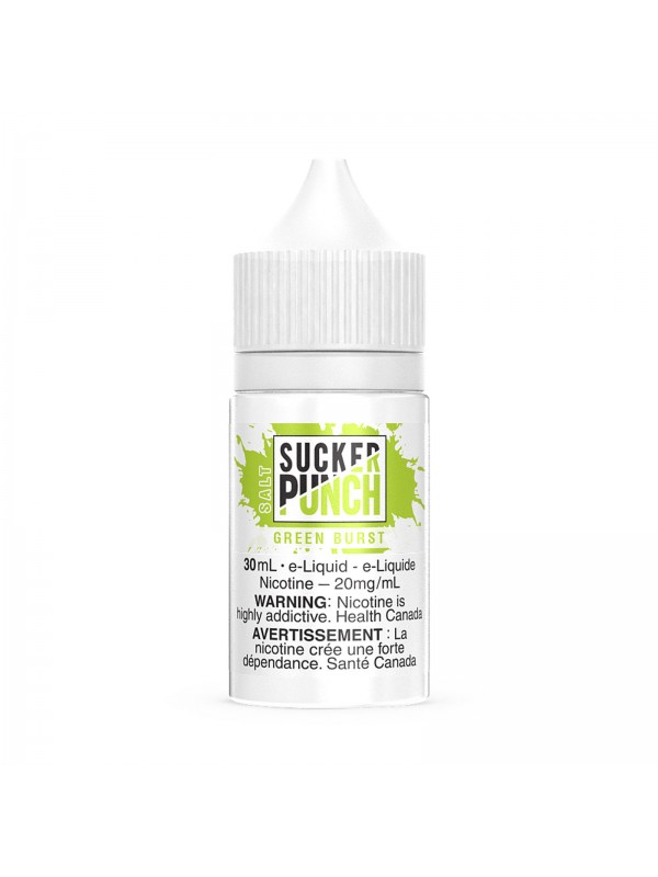 Green Burst SALT – Sucker Punch Salt E-Liqui...