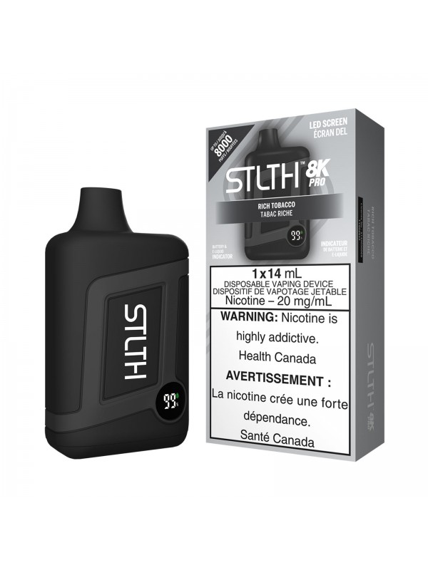 Rich Tobacco STLTH 8K Pro – Disposable Vape