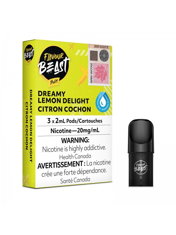 Dreamy Lemon Delight – Flavour Beast Pods