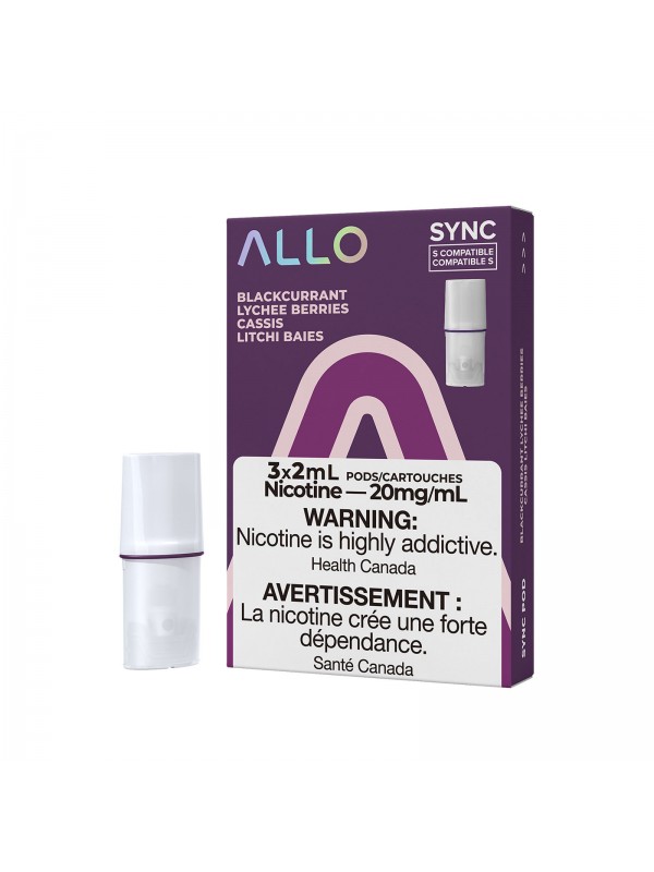 Blackcurrant Lychee Berries – ALLO Sync Pods