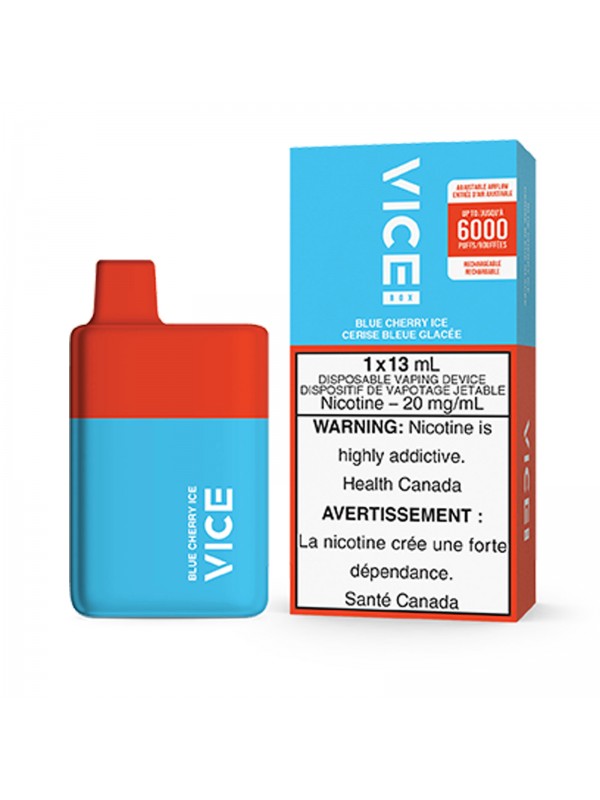 Blue Cherry Ice Vice Box – Disposable Vape