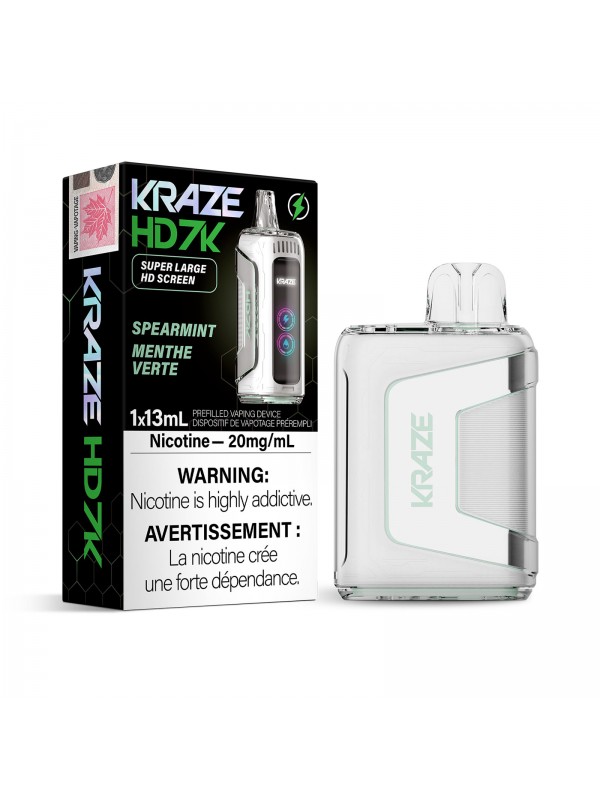 Spearmint Kraze HD 7K – Disposable Vape