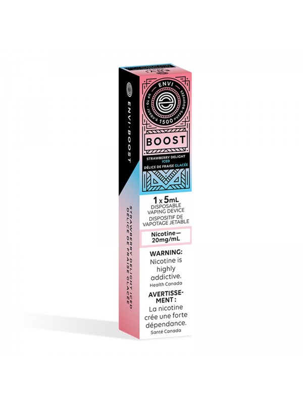 Strawberry Delight Iced ENVI Boost – Disposable Vape