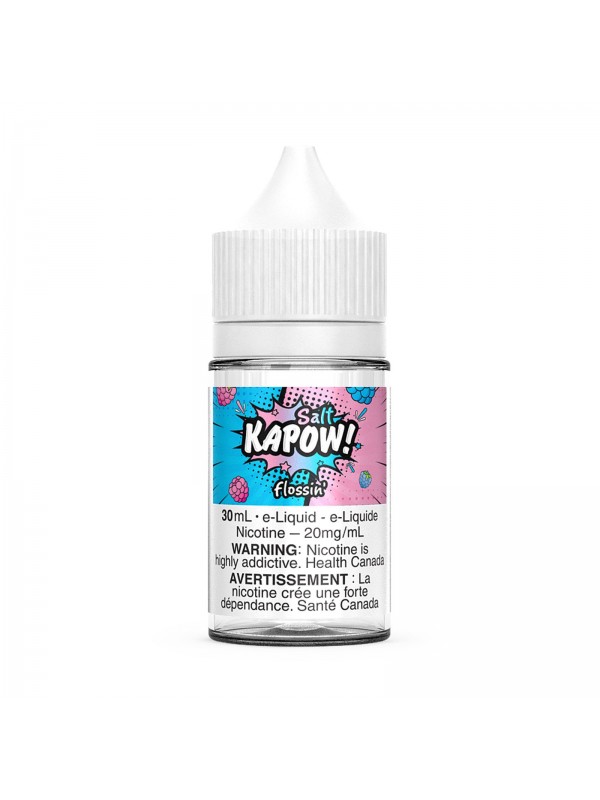 Cloudy SALT – Kapow Salt E-Liquid (Flossin)