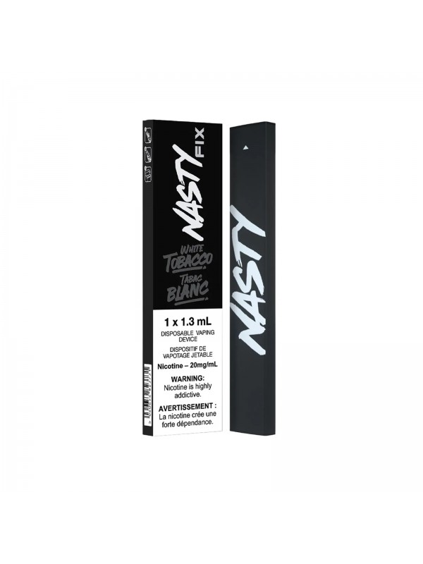 White Tobacco Nasty Fix – Disposable Vape