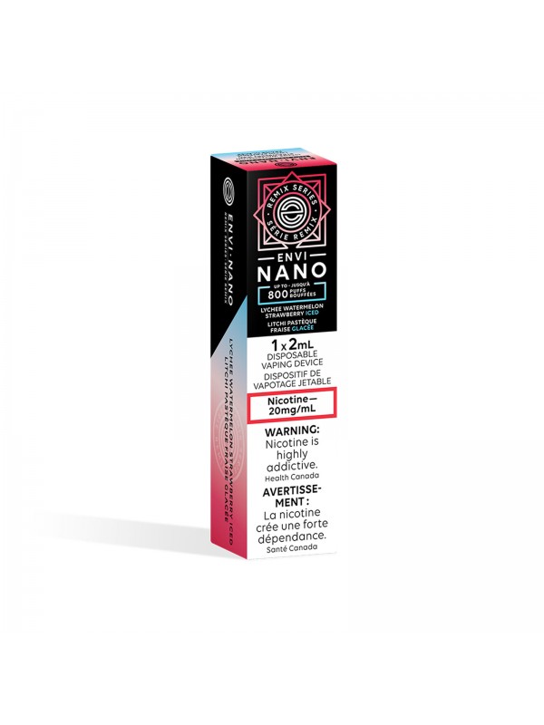 Lychee Watermelon Strawberry Iced Envi Nano – Disposable Vape