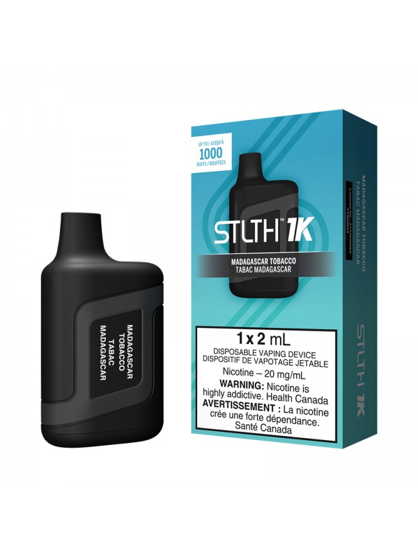 Madagascar Tobacco STLTH 1K – Disposable Vape