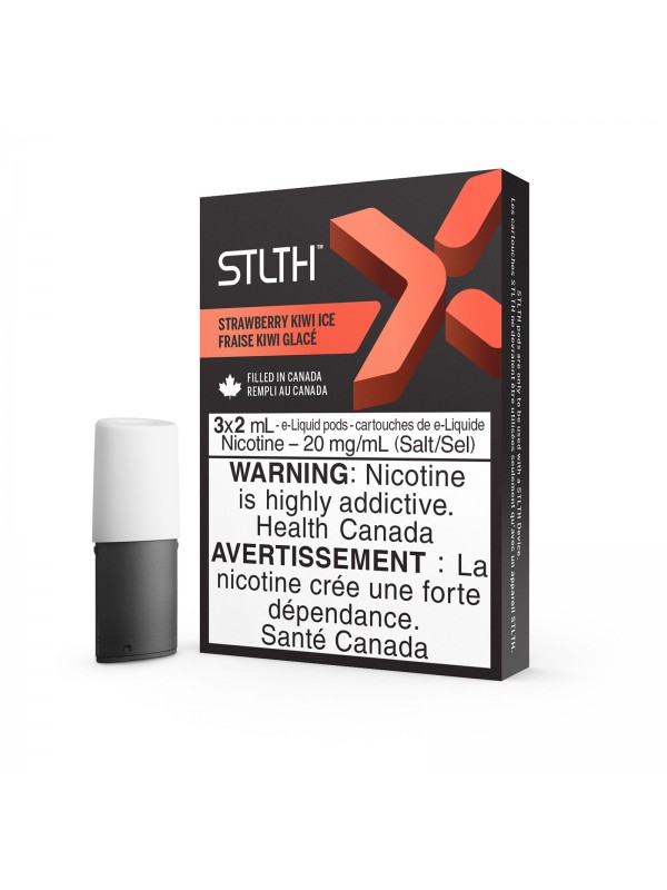 Strawberry Kiwi Ice – STLTH X Pods