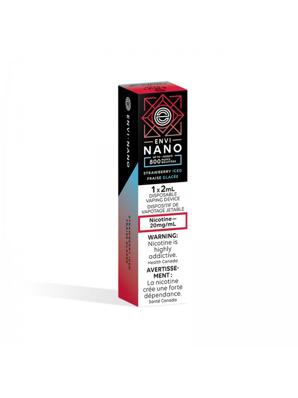 Strawberry Iced Envi Nano – Disposable Vape