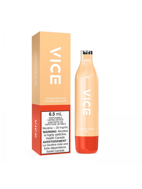 Lychee Peach Ice Vice 2500 – Disposable Vape