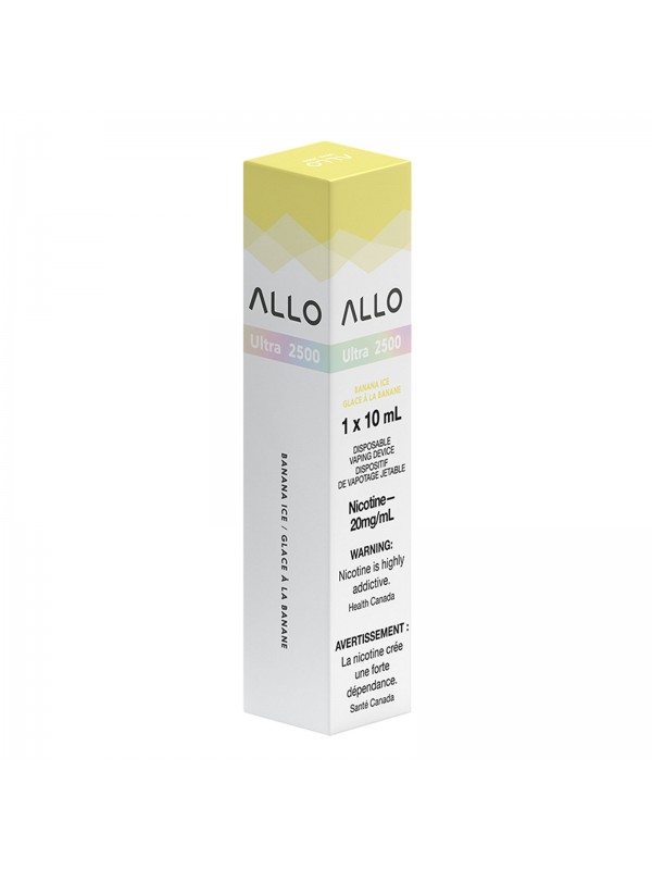 Banana Ice ALLO Ultra 2500 – Disposable Vape