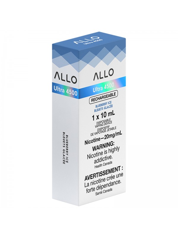 Blueberry Ice ALLO 4500 – Disposable Vape