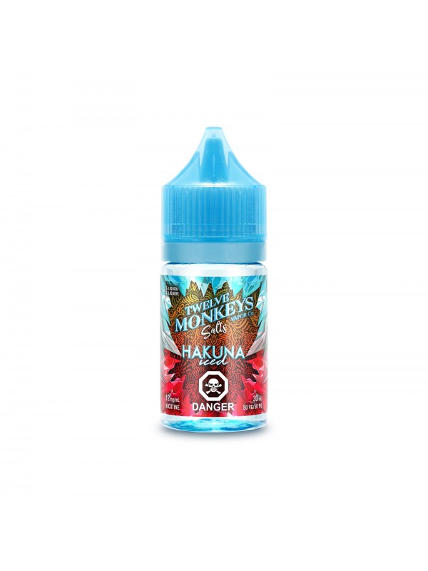 Hakuna Iced SALTS – Twelve Monkeys E-Liquid