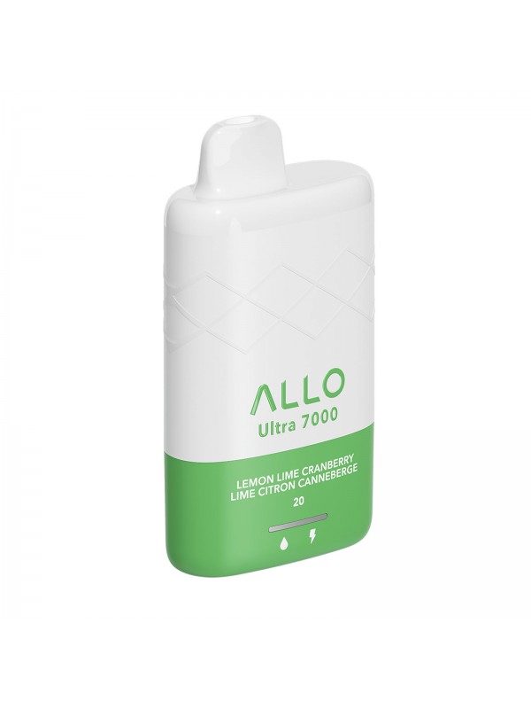 Lemon Lime Cranberry ALLO Ultra 7000 – Disposable Vape