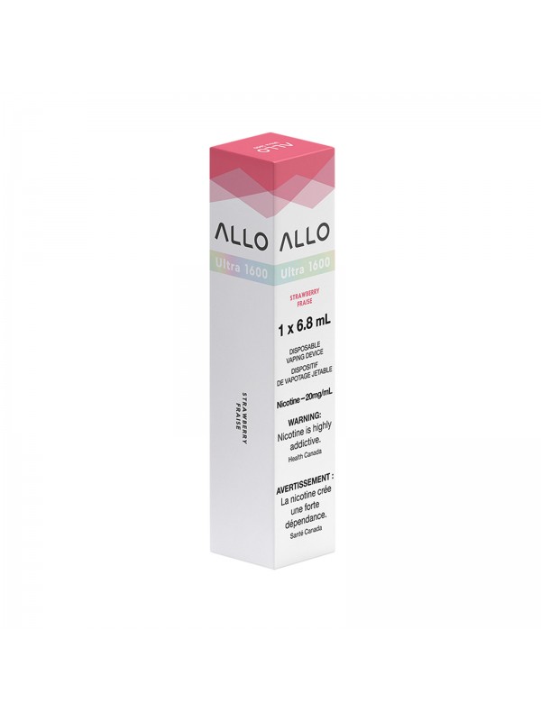 Strawberry ALLO Ultra 1600 – Disposable Vape