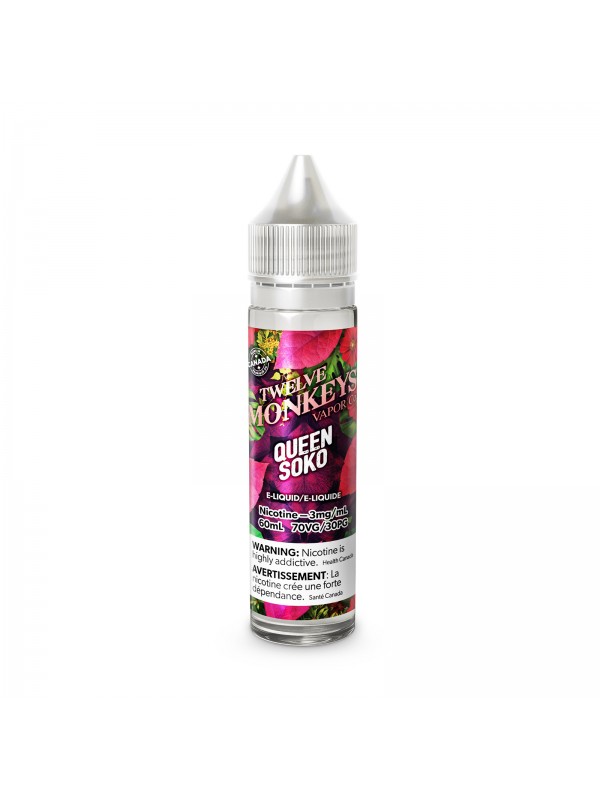 Queen Soko – Twelve Monkeys E-Liquid