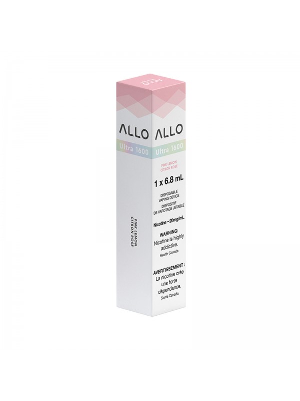 Pink Lemon ALLO Ultra 1600 – Disposable Vape