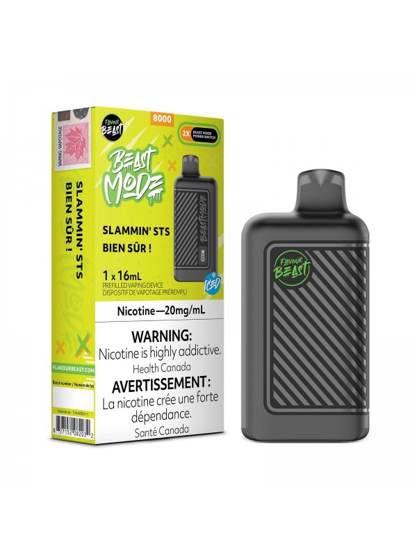 Super Spearmint Iced Flavour Beast Beast Mode R...