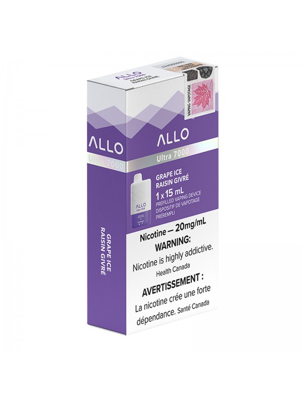 Grape Ice ALLO Ultra 7000 – Disposable Vape