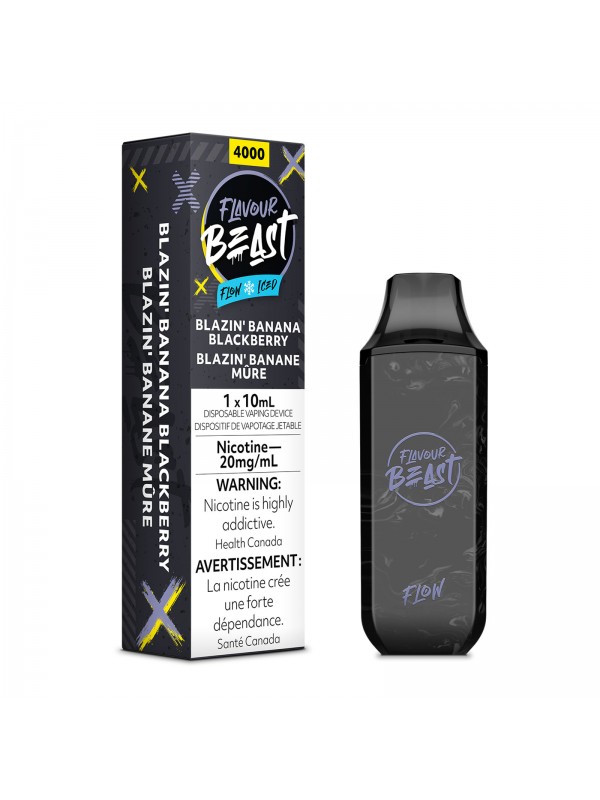 Blazin Banana Blackberry Flavour Beast Flow –...