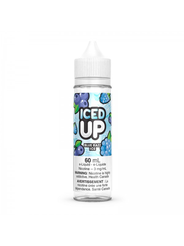 Blue Razz Ice – Iced Up E-Liquid