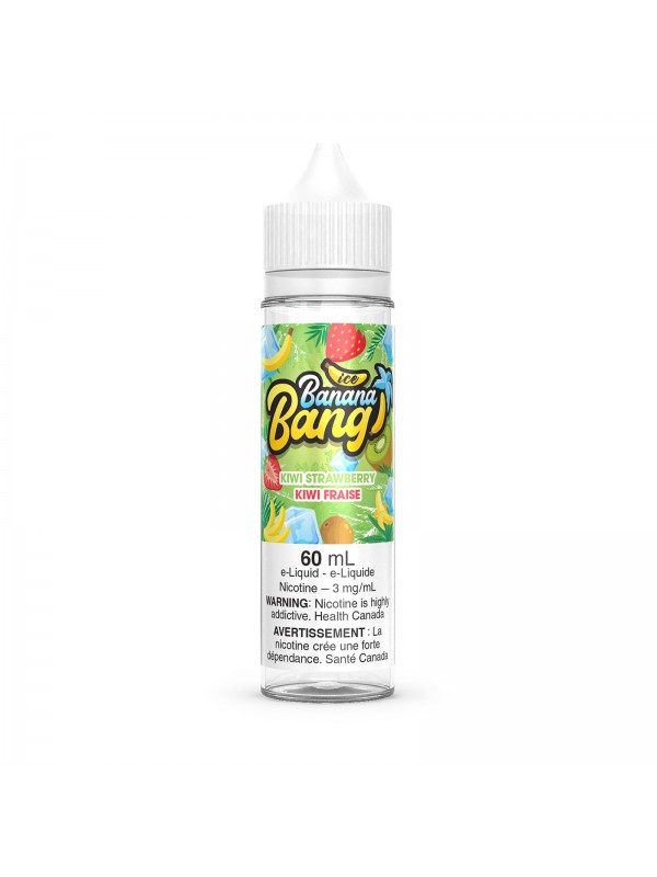 Kiwi Strawberry Ice – Banana Bang Ice E-Liqu...