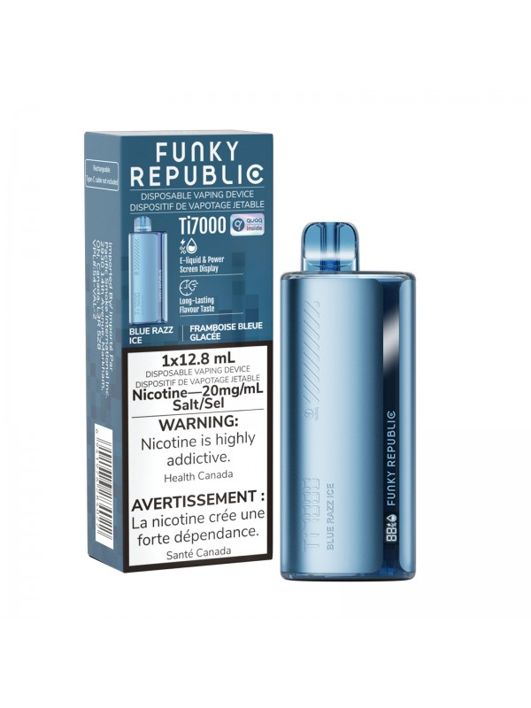 Blue Razz Funky Republic Ti7000 – Disposable Vape