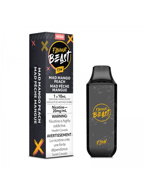 Mad Mango Peach Flavour Beast Flow – Disposable Vape