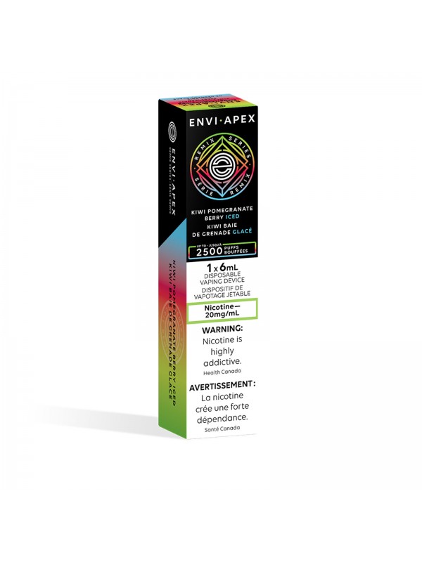 Kiwi Pomegranate Berry Iced ENVI Apex – Disposable Vape