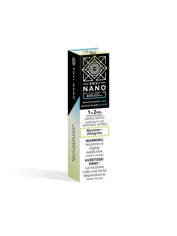 White Grape Iced Envi Nano – Disposable Vape