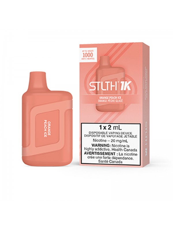 Orange Peach Ice STLTH 1K – Disposable Vape